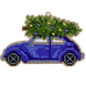 Wooden Bead Embroidery Kit &ndash; &ldquo;Christmas Ornament &ndash; Blue Car&rdquo; FLK-383 FLK-383 photo 2