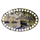 Floss Organizer &ndash; &ldquo;Seine in Rouen, Oval&rdquo; FLZ(P)-035 FLZ(P)-035 photo 2