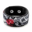 Faux Leather Bead Embroidery Kit &ndash; &ldquo;Bracelet&rdquo; (3 &times; 22 cm) FLBB-035 Black FLBB-035 photo 7