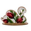 Wooden Bead Embroidery Kit &ndash; &ldquo;Swan&rdquo; FLK-102 FLK-102 photo 4