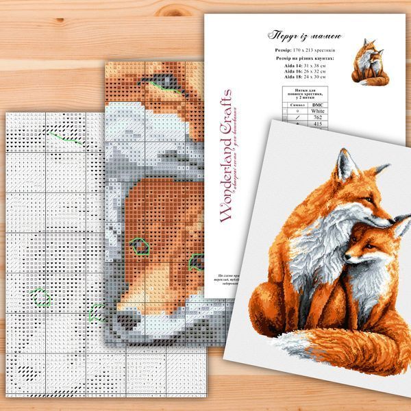 Cross-Stitch Pattern &ndash; "Close to Mother" WLP-104