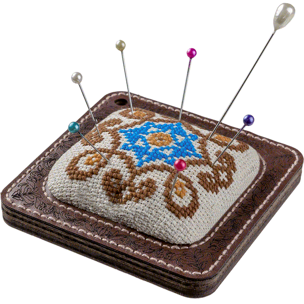 Pincushion Kit &ndash; &ldquo;Blue Accent&rdquo; FLTL-031