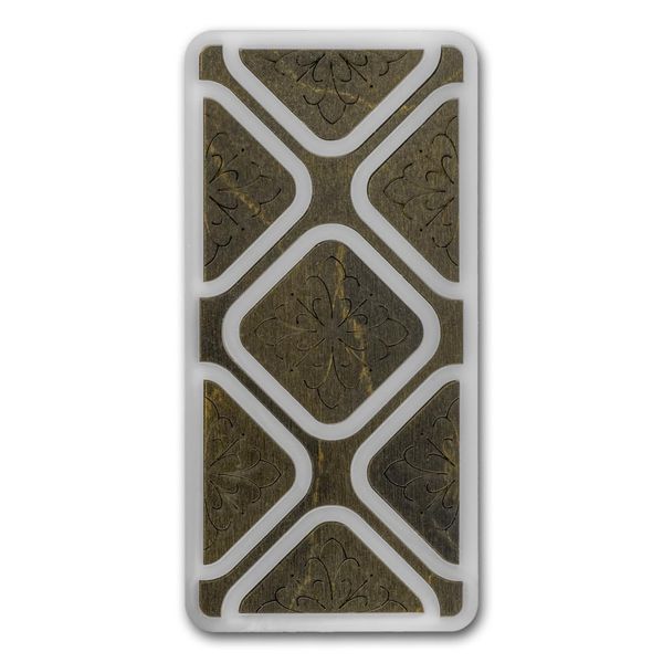 Magnetic Needle Case Large &ndash; &ldquo;Dark Stone Geometry&rdquo; FLZB(N)-183