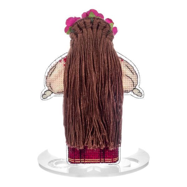 Plastic Cross-Stitch Kit &ndash; "Motanka doll-I" (Double-Sided) FLX-039