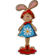 Wooden Bead Embroidery Kit &ndash; &ldquo;Girl Bunny&rdquo; FLK-253 FLK-253 photo 2