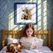 Cross-Stitch Pattern &ndash; "Fox in Flowers" WLP-095 WLP-095 photo 10