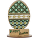 Wooden Bead Embroidery Kit &ndash; &ldquo;Easter Egg &ndash; Happy Easter&rdquo; FLK-434 FLK-434 photo 3