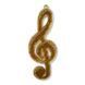 Wooden Bead Embroidery Kit &ndash; &ldquo;Christmas Ornament &ndash; Treble Clef&rdquo; FLK-528 FLK-528 photo 3
