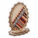 Bead Embroidery Kit on Wood &ndash; &ldquo;Easter Egg &ndash; Autumn Palette&rdquo; FLK-536 FLK-536 photo 4