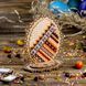 Bead Embroidery Kit on Wood &ndash; &ldquo;Easter Egg &ndash; Autumn Palette&rdquo; FLK-536 FLK-536 photo 1