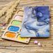 Bead Organizer With Wooden Lid &ndash; &ldquo;Blue Marble, Rectangular&rdquo; FLZB-208 FLZB-208 photo 1