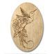 Magnetic Needle Case Oval &ndash; &ldquo;Hummingbird&rdquo; FLZB(N)-176 FLZB(N)-176 photo 3