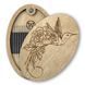 Magnetic Needle Case Oval &ndash; &ldquo;Hummingbird&rdquo; FLZB(N)-176 FLZB(N)-176 photo 2
