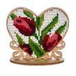 Wooden Bead Embroidery Kit &ndash; &ldquo;Heart&rdquo; FLK-103 FLK-103 photo 4