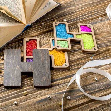 Bead Organizer &ndash; &ldquo;Letter Н (Alphabet)&rdquo; FLZB-139(Н)