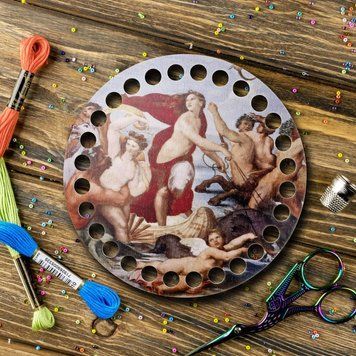 Floss Organizer &ndash; &ldquo;The Triumph of Galatea, Round&rdquo; FLZ(P)-037