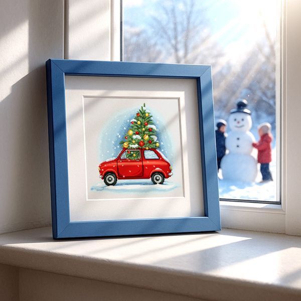 Cross-Stitch Pattern &ndash; "Christmas Adventure" WLP-082