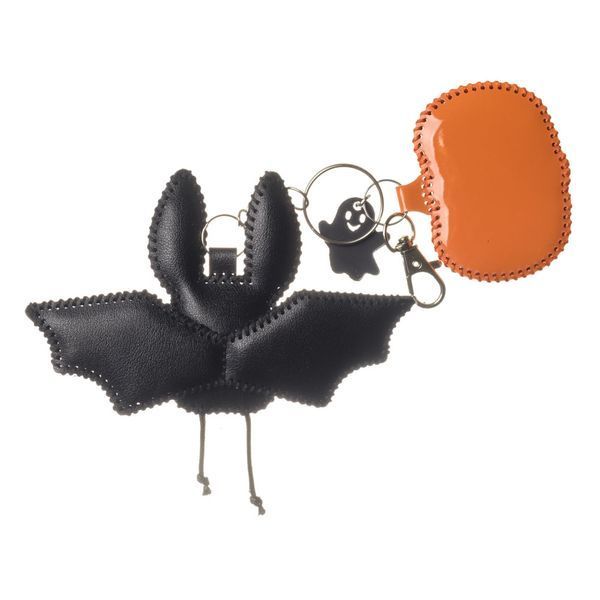 Faux Leather Bead Embroidery Kit &ndash; &ldquo;Bag Charm Halloween Night&rdquo; FLBB-199