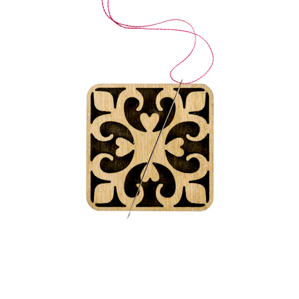 Needle Minder &ndash; &ldquo;Wooden, Single-Sided&rdquo; FLMH-080(W)