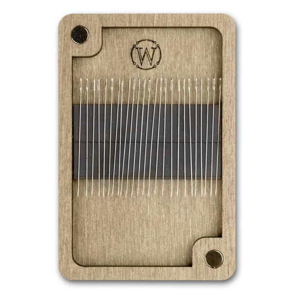 Magnetic Needle Case Rectangular &ndash; &ldquo;Golden Arabesque&rdquo; FLZB(N)-184