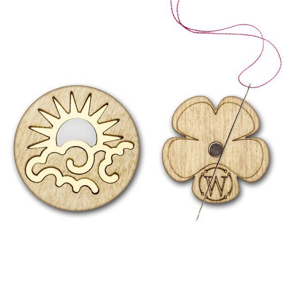 Needle Minder &ndash; &ldquo;Wooden, Single-Sided&rdquo; FLMH-100(W)