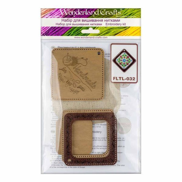 Pincushion Kit &ndash; &ldquo;Floral Ornament&rdquo; FLTL-032