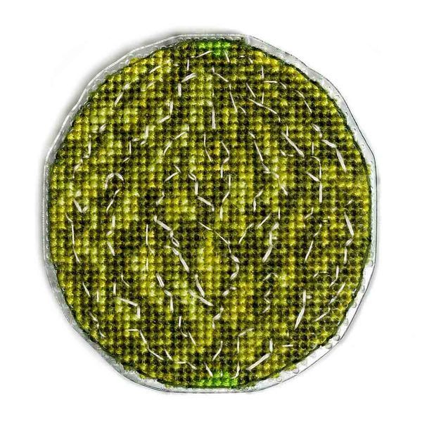 Plastic Cross-Stitch Kit &ndash; "Melon" (Double-Sided) FLX-068