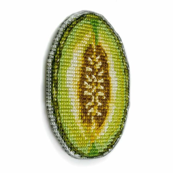 Plastic Cross-Stitch Kit &ndash; "Melon" (Double-Sided) FLX-068