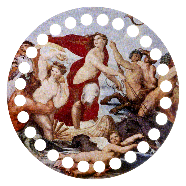 Floss Organizer &ndash; &ldquo;The Triumph of Galatea, Round&rdquo; FLZ(P)-037