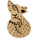Wooden-Lid Bead Organizer &ndash; &ldquo;Little Fox&rdquo; FLZB-104 FLZB-104 photo 3