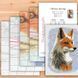 Cross-Stitch Pattern &ndash; "Winter Fox" WLP-105 WLP-105 photo 7