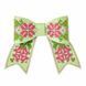Faux Leather Thread Embroidery Kit &ndash; &ldquo;Hair Clip &ndash; Summer Flowers&rdquo; FLHL-107 Light Green FLHL-107 photo 2