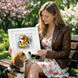 Cross-Stitch Pattern &ndash; "Puppy and Ducklings" WLP-096 WLP-096 photo 4