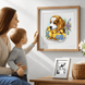 Cross-Stitch Pattern &ndash; "Puppy and Ducklings" WLP-096 WLP-096 photo 10