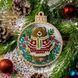 Bead Embroidery Kit (Plastic Base) &ndash; &ldquo;Christmas Ornament &ndash; Sweater Bear&rdquo; (Double-Sided) FLPL-058 FLPL-058 photo 1