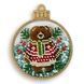 Bead Embroidery Kit (Plastic Base) &ndash; &ldquo;Christmas Ornament &ndash; Sweater Bear&rdquo; (Double-Sided) FLPL-058 FLPL-058 photo 4
