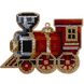 Wooden Bead Embroidery Kit &ndash; &ldquo;Christmas Ornament &ndash; Holiday Train&rdquo; FLK-385 FLK-385 photo 2