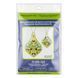 Faux Leather Bead Embroidery Kit &ndash; &ldquo;Icicle Christmas Ornament&rdquo; (Double-Sided) FLBB-164 Yellow FLBB-164 photo 6