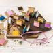Bobbin Organizer Box &ndash; &ldquo;Dark Square&rdquo; + 46 bobbins FLZB(N)-064 FLZB(N)-064 photo 1