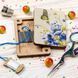 Magnetic Needle Case Rectangular &ndash; &ldquo;Wildflowers & Butterflies&rdquo; FLZB(N)-113 FLZB(N)-113 photo 1