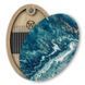 Magnetic Needle Case Oval &ndash; &ldquo;Blue & Gold Abstraction&rdquo; FLZB(N)-158 FLZB(N)-158 photo 2