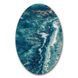 Magnetic Needle Case Oval &ndash; &ldquo;Blue & Gold Abstraction&rdquo; FLZB(N)-158 FLZB(N)-158 photo 3