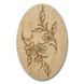 Magnetic Needle Case Oval &ndash; &ldquo;Asters&rdquo; FLZB(N)-177 FLZB(N)-177 photo 3