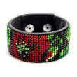 Faux Leather Bead Embroidery Kit &ndash; &ldquo;Bracelet&rdquo; (3 &times; 22 cm) FLBB-037 Black FLBB-037 photo 7