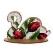 Wooden Bead Embroidery Kit &ndash; &ldquo;Swan&rdquo; FLK-104 FLK-104 photo 4