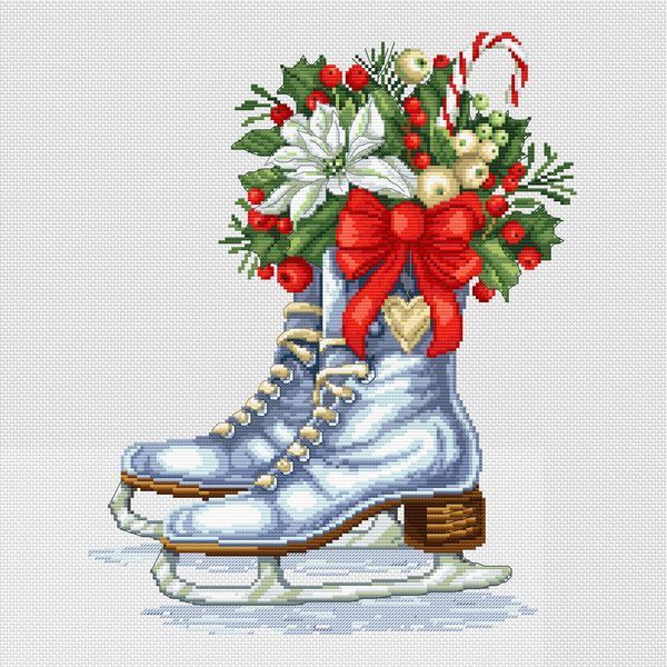 Cross-Stitch Pattern &ndash; "Christmas Mood" WLP-083