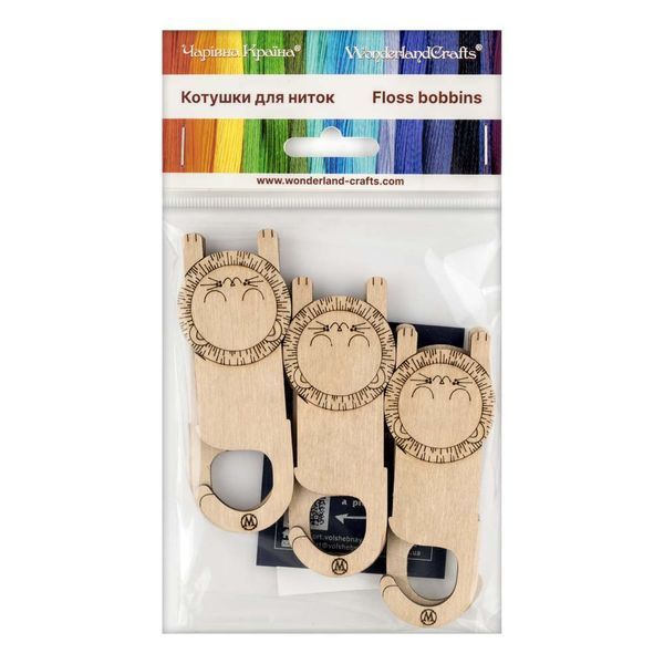 Floss Bobbins &ndash; &ldquo;Lion&rdquo; FLC-081(S) (6 pcs)