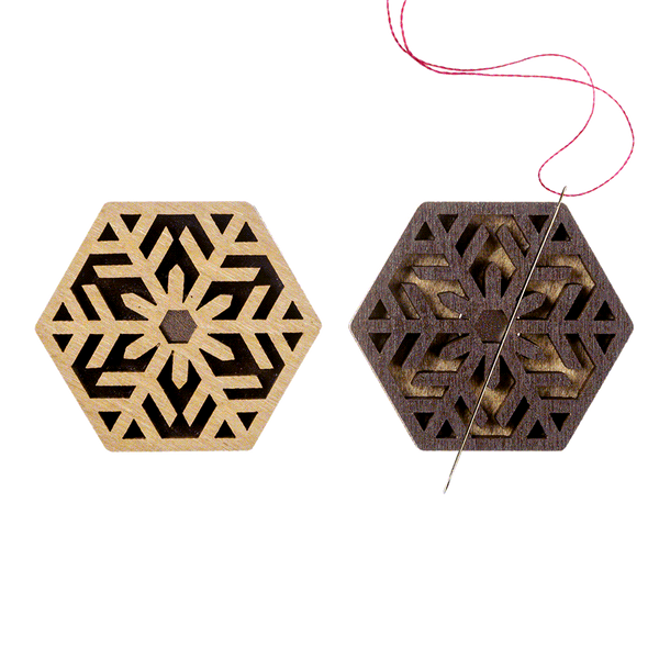 Needle Minder &ndash; &ldquo;Wooden, Double-Sided&rdquo; FLMH-054(W)