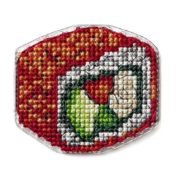Plastic Cross-Stitch Kit &ndash; "California Sushi" (Double-Sided) FLX-069