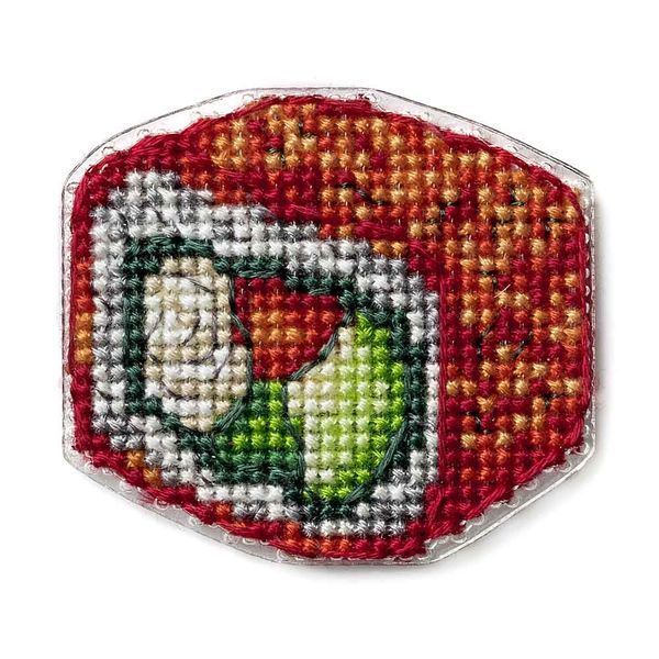 Plastic Cross-Stitch Kit &ndash; "California Sushi" (Double-Sided) FLX-069